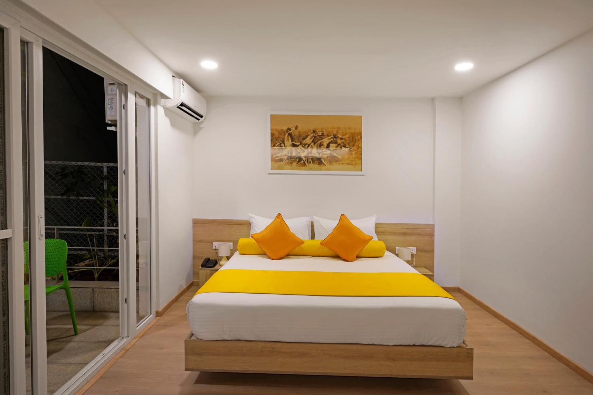 Nest By Rivido Apart Hotel, Bannerghatta Road Bangalore Exteriör bild